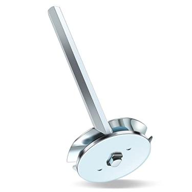 Imagem de Protetor de soquete de encaixe de PVC para encanamento, cortador de alargador de tubo de PVC para remover SCH 40 do cubo, serve para furadeira elétrica de velocidade variável de 1,27 cm, protetor de soquete interno para tubo de PVC ABS (5 cm)