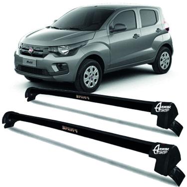 Imagem de Rack Teto Aluminio Prime Fiat Mobi 4 Portas 16/ 25 PTO PR160