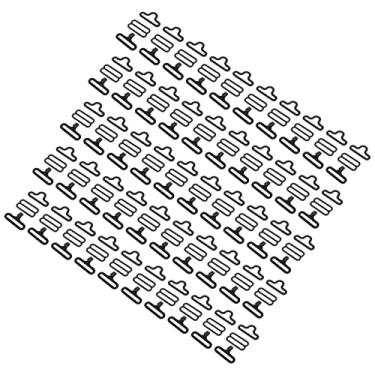 Imagem de 50 conjuntos de metal para gravata borboleta com clipe Cravat, prendedor de gravata, clipes de gravata borboleta, #108, Metal, galvanoplastia, Sem Pedra Preciosa