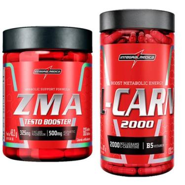 Imagem de L-Carnitina 120 Caps + Zma 60 Caps Integralmedica