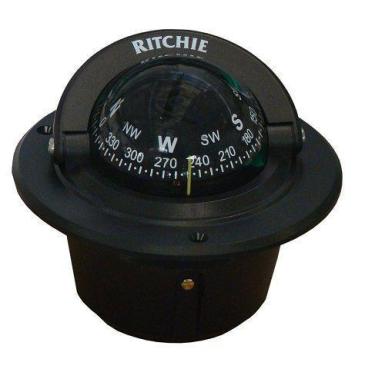 Imagem de Bússola Náutica Barcos Lanchas Veleiros Ritchie F-50 Preta