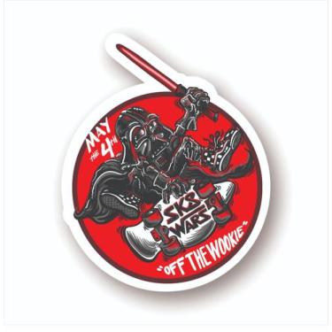 Imagem de Adesivo Sticker Vinil Impermeável Skate Wars - EMPIRE GAMER