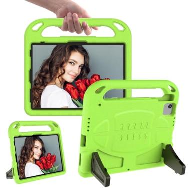 Imagem de YWYNI Capa infantil para iPad Pro de 11 polegadas (modelo 2024/2022/2021/2020/2018), iPad Air 5/4 (10,9 polegadas) durável à prova de choque com suporte para iPad 10,9 e iPad Air 6 Tablets, capa