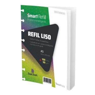 Imagem de Refil Liso Para Caderno Inteligente e de discos em geral - 100 Folhas 