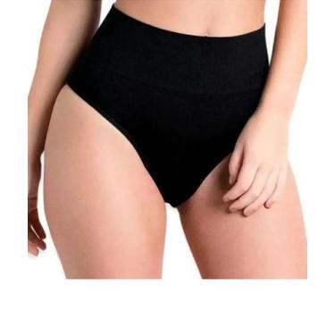 Imagem de Calcinha Modeladora de Cós Alto Modela Auxilia na Cicatrização - Model