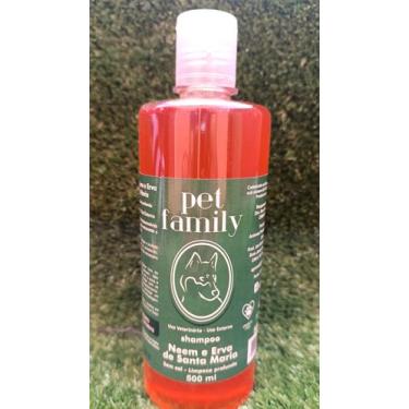 Imagem de Shampoo Pet Family com Neem e Erva Santa Maria: Repelente Natural Cont