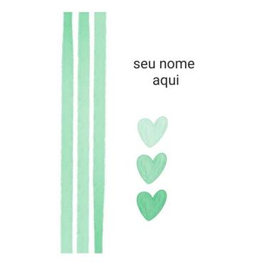 Imagem de Planner financeiro capa coração verde - 5 - Produto Artesanal
