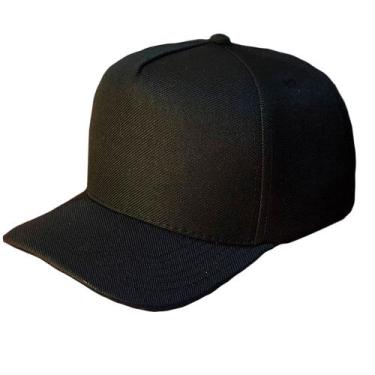 Imagem de Boné Trucker Preto Personalizado Com Sua Ideia Aba Curva - MXcaps