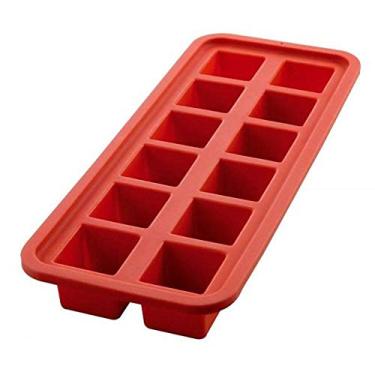 Imagem de Forma de Gelo Quadrada Mimo Style Vermelho