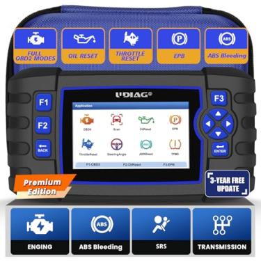 Imagem de UDIAG Ferramenta de diagnóstico de scanner OBD2 A300, ferramenta de diagnóstico de carro, verifique quatro sistemas ABS/SRS/ECU/TCM scanner de carro, leitor de código de carro, ferramenta de