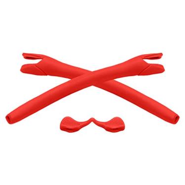 Imagem de Vonxyz Peça de reposição para nariz para óculos de sol Oakley Radar EV Path OO9208 – Vermelho