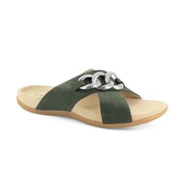 Imagem de Strive Palma - Sandália feminina sem cadarço com suporte de arco, Link Verte, 36