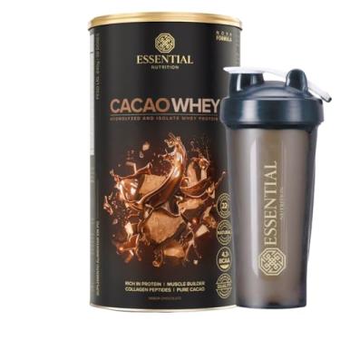 Imagem de Cacao Whey Lata 30 Doses + Coqueteleira Essential