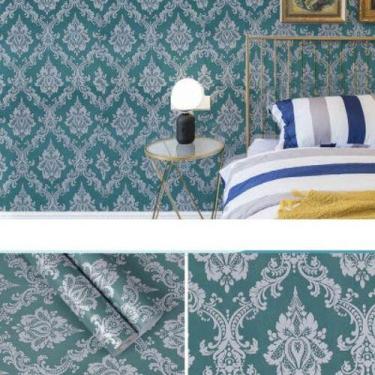 Imagem de Papel Adesivo Contact Arabesco 3 Lavável 45 Cm X 10 Metros - Filipack 