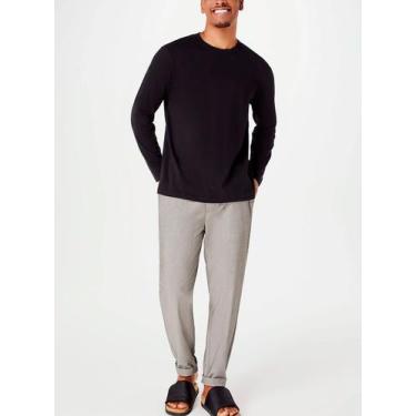 Imagem de Camiseta Manga Longa Hering 026X Masculina World Algodão T. P/XXG, M, 