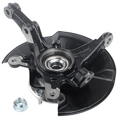 Imagem de DOSKJOK Conjunto de rolamento do cubo da junta de direção dianteiro direito passageiro compatível com Civic 2006 2007 2008 2009 2010 2011 698-450