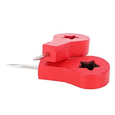 Imagem de Alfinetes Slot para Cartão Suprimentos de Papelaria Acessórios para Pino Quadrado de Escritório para Seta Fixa Tachinha para Reforços Criativos de Furos de Folha de 25 Peças