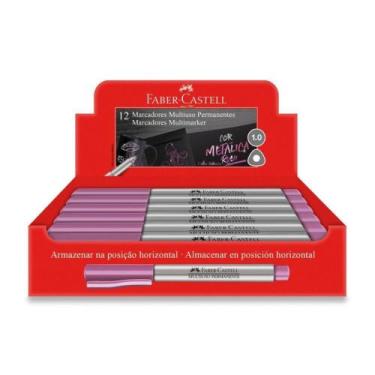 Imagem de Pincel Marcador Permanente Supersoft 1.0 Metalico RS - FABER-CASTELL