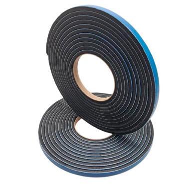 Imagem de Fita Adesiva Cola Vedação Janela Porta 10 X 5 mm - 50 Metros Borrachas Londrina