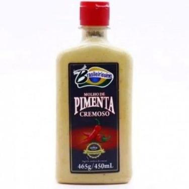 Imagem de Molho de Pimenta cremoso Brasileiríssimo 450g.