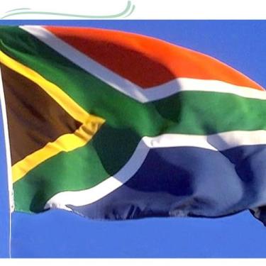 Imagem de Bandeira AFRICA DO SUL 1,50x0,90mt Copa do Mundo Futebol TOP - WCAN