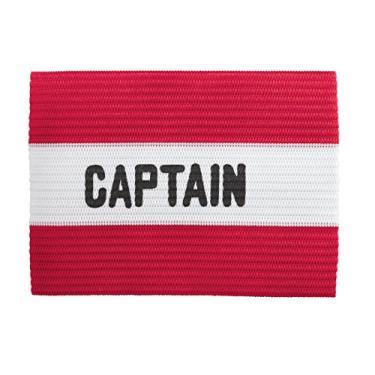 Imagem de Kwik Goal Braçadeira de capitão adulto, vermelha