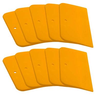 Imagem de Loja personalizada (pacote com 10 – Espalhadores de enchimento de corpo de 12,7 cm/Espátula para enchimentos automotivos de corpo, massas e esmaltes e resinas de epóxi - aplicação fácil, precisa e reutilizável