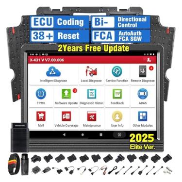 Imagem de Ferramenta de digitalização bidirecional Launch X431 V PRO Elite 4.0 2024 (igual ao X431 PRO3S+), codificação online e redefinição de mais de 37 para todos os carros, chave IMMO, scanner de