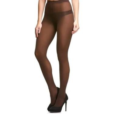 Imagem de Meia calça feminina trifil fio 40 opaca w06345, EG, CAFÉ
