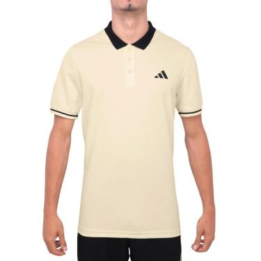 Imagem de Camisa Polo Adidas Heritage Off White-Masculino