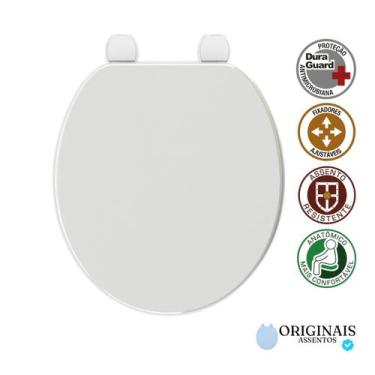 Imagem de Tampa de vaso Universal em PP modelo Atlas Duraguard fechamento conven