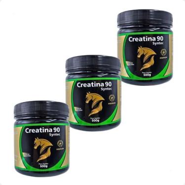 Imagem de Combo 3 Creatina 90 Syntec - 500g
