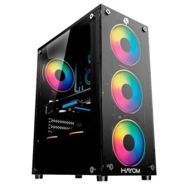 Imagem de PC Gamer Ryzen 5 5500 RTX 3050 Ventus 6GB SSD 480GB 16GB RAM - HAYOM