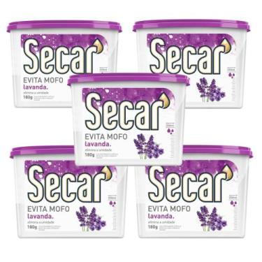 Imagem de 5 Antiumidade Mofo Secar 180g Antimofo Guarda Roupas Armários Pia Balc