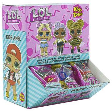 Imagem de Pirulito Anel Mix de Frutas LOL. Surprise! Kids Zone Display