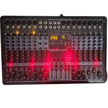 Imagem de Mesa de som DJ Bivolt 16 canais Waldman QPX-16