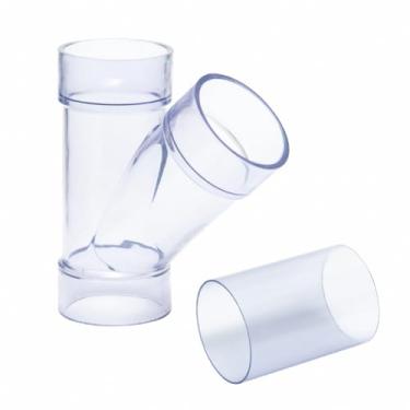 Imagem de POWERTEC 70320 ID Y Encaixe para tubos OD ou conectores OD, inclui emenda para conexão de mangueira de poeira, 6,35 cm