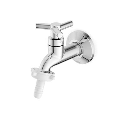 Imagem de Celite, Torneira De Parede Para Tanque E Jardim Com Bico União Plástico One