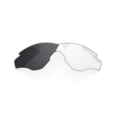 Imagem de Lentes de reposição polarizadas de 1,6 mm para óculos de sol Oakley M2 Frame OO9212, proteção UV, lente espelhada escura - Mais opções, Claro a preto, fotocromático, não polarizado, One Size