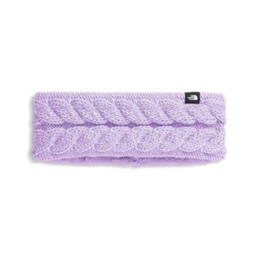 Imagem de The North Face Oh Mega Tiara infantil | Aquecedor de orelha de inverno com textura de malha macia e forro de lã, lilás lilás, tamanho único