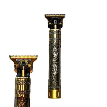 Imagem de Máquina de Corte Cabelo Barba Aparador Profissional Sem Fio - Inova