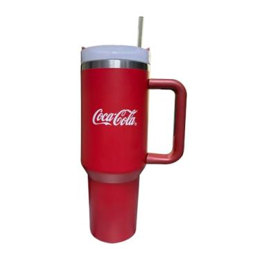 Imagem de Copo Térmico, Western, Coca-Cola, com Alça, Vermelho, 1,2 Litros