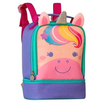 Imagem de Lancheira Térmica Dupla Pets Pato/Unicórnio/Tubarão - Clio