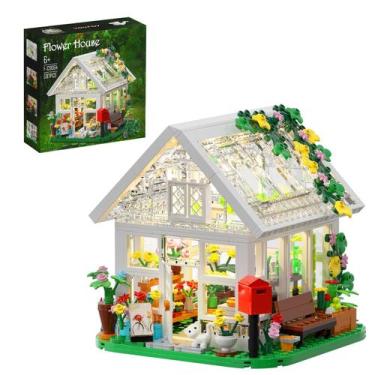 Imagem de Conjunto de construção Flower House Building Toy Building Boat 597 uni