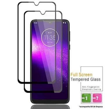 Imagem de Kit 2x Película Vidro 3D Motorola One Macro + Kit Aplicação - Premium