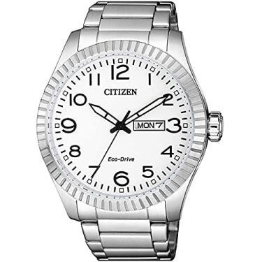 Imagem de Relógio Citizen Masculino Ref: Tz20779q Eco-Drive Solar Prateado