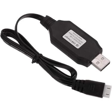 Imagem de hobbyant Carregador de bateria USB 7,4V Mini JST Plug para Orlandoo Hunter OH32A02 OH32A03 OH35A01 1/32 1/35 RC Car 7,4V 260mAh 30C 2S Lipo Bateria