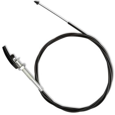 Imagem de DZBQ TC120PB Cabo de válvula de resíduos de 300 cm com alça T compatível com válvula de resíduos Valterra e válvula de cerdas LeSalle, peça de reposição para válvula de tanque preto e válvula de