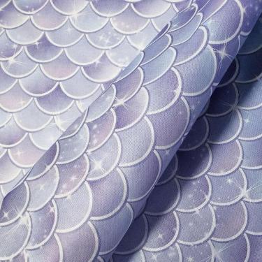 Imagem de 2X Tnt Estampado Cauda De Sereia Decoracao 1,4M X 2 Metros