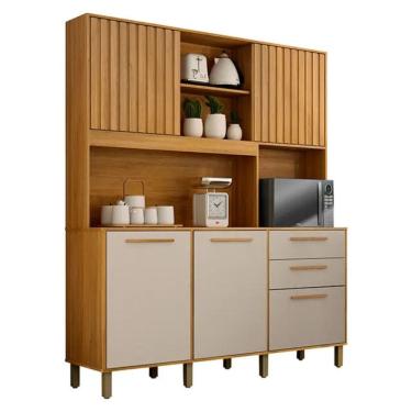 Imagem de Cozinha Compacta 5 Portas 2 Gavetas Diamante Valdemóveis